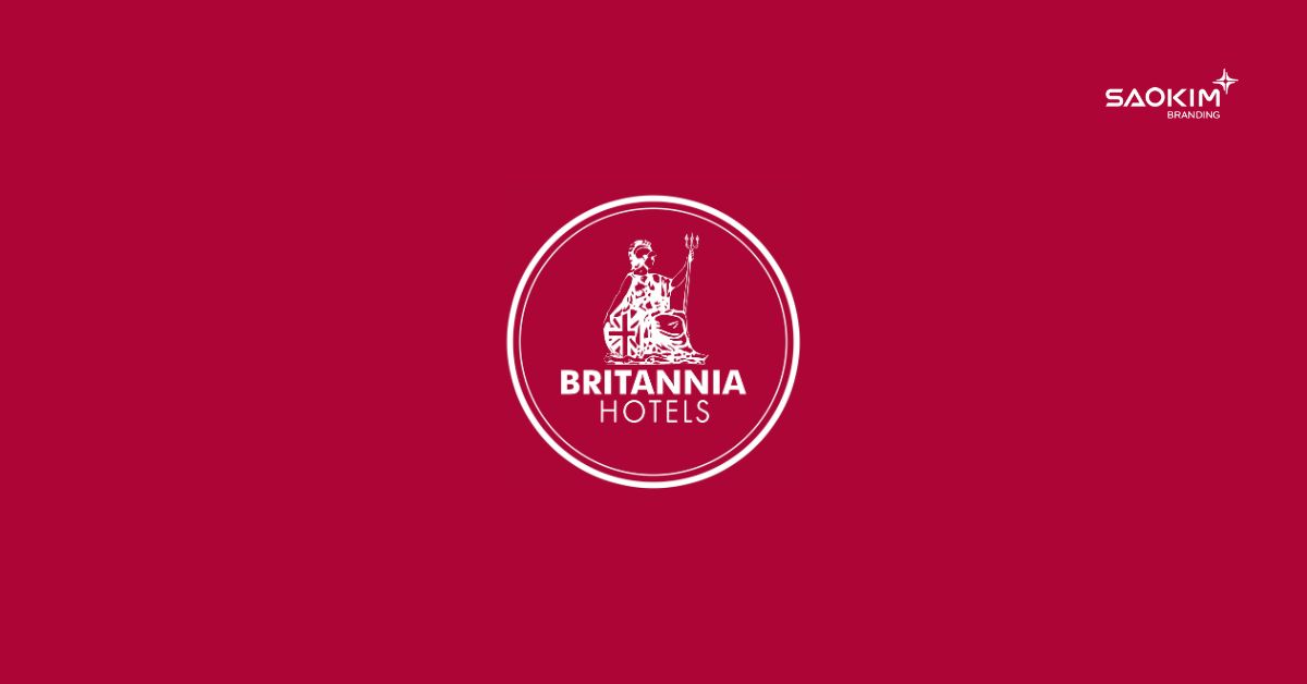Mẫu logo khách sạn 4 sao Britannia