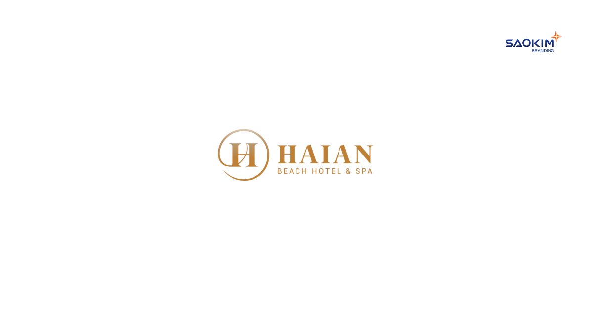 Mẫu logo khách sạn 4 sao HAIAN Beach