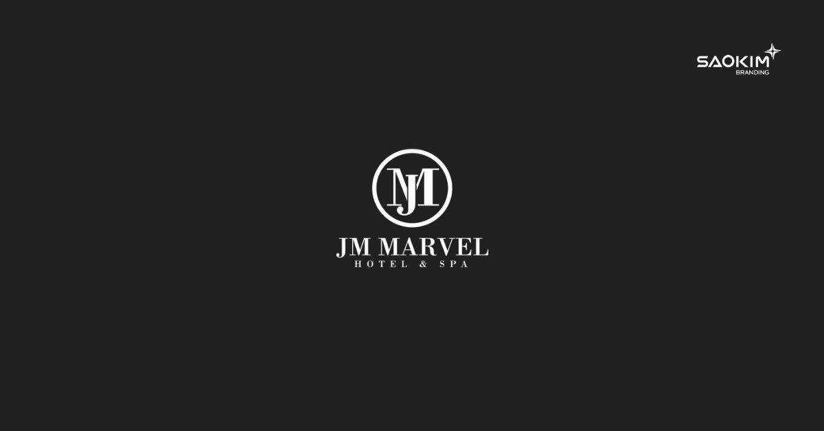 Mẫu logo khách sạn 4 sao JM Marvel
