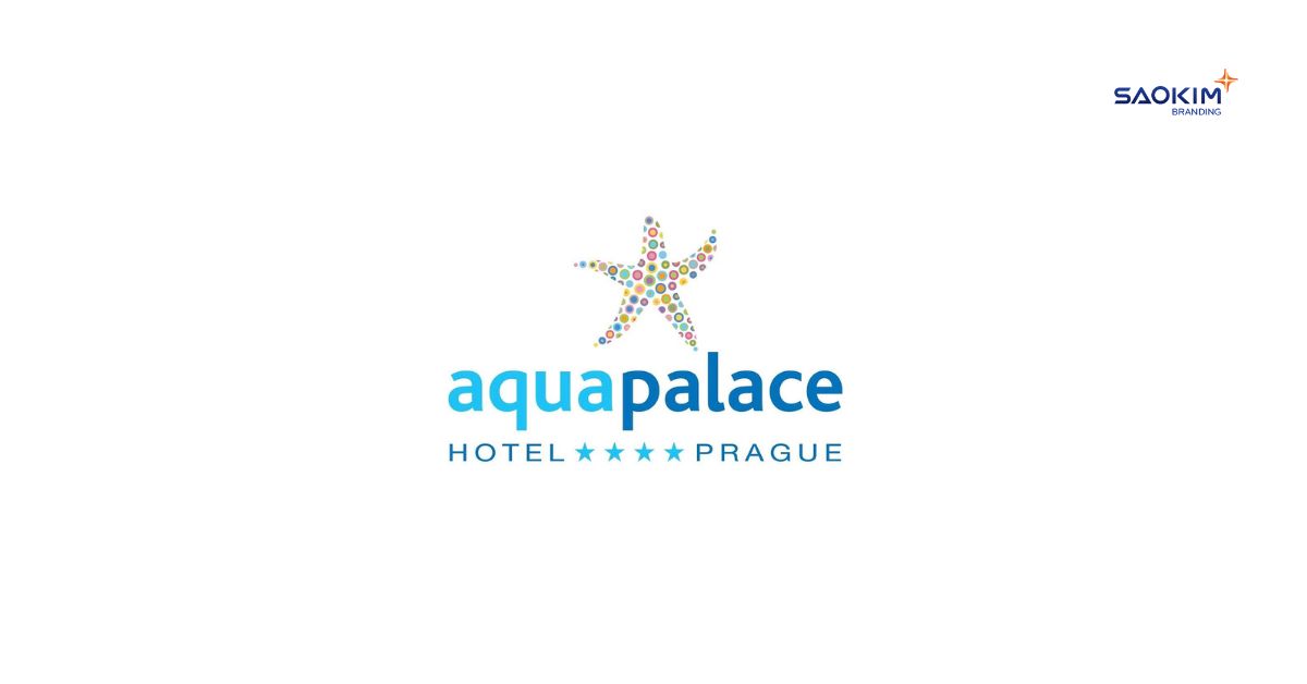 Mẫu logo khách sạn 4 sao Aquapalace