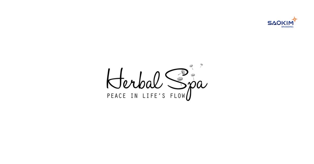 Mẫu logo spa Herbal