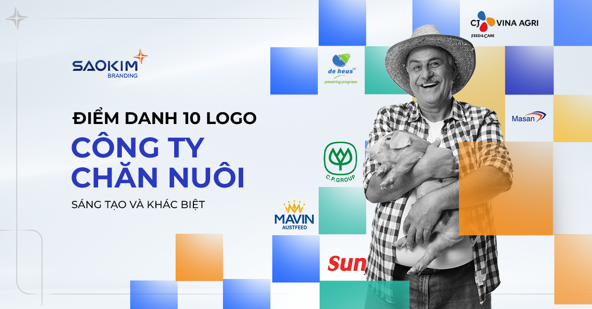 Điểm danh 10 logo công ty chăn nuôi sáng tạo và khác biệt