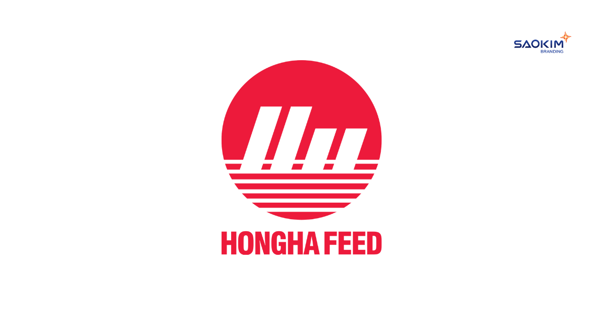 mẫu logo công ty chăn nuôi HongHa Feed