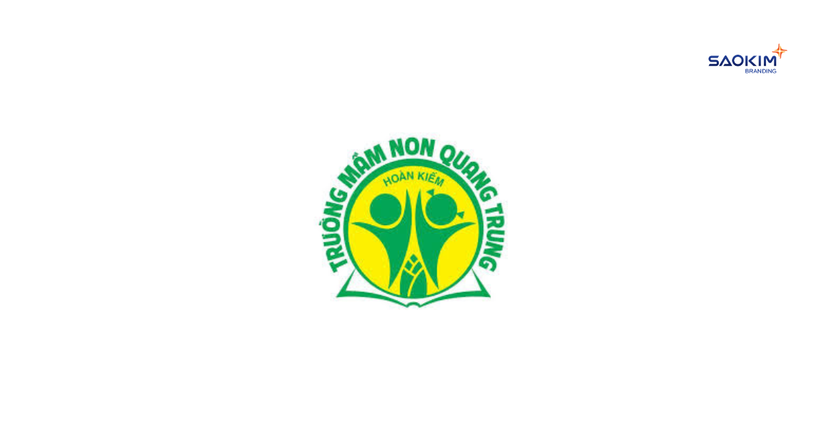 Logo trường mầm non Quang Trung