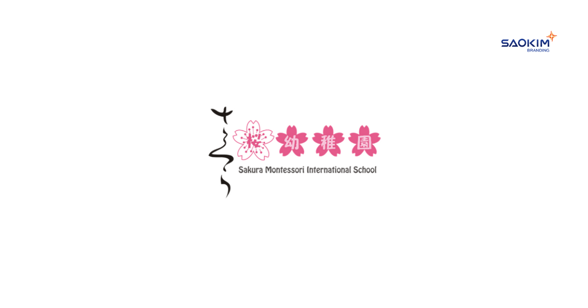logo trường mầm non Sakura Montessori