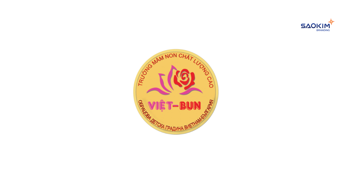Logo trường mầm non Việt Bun