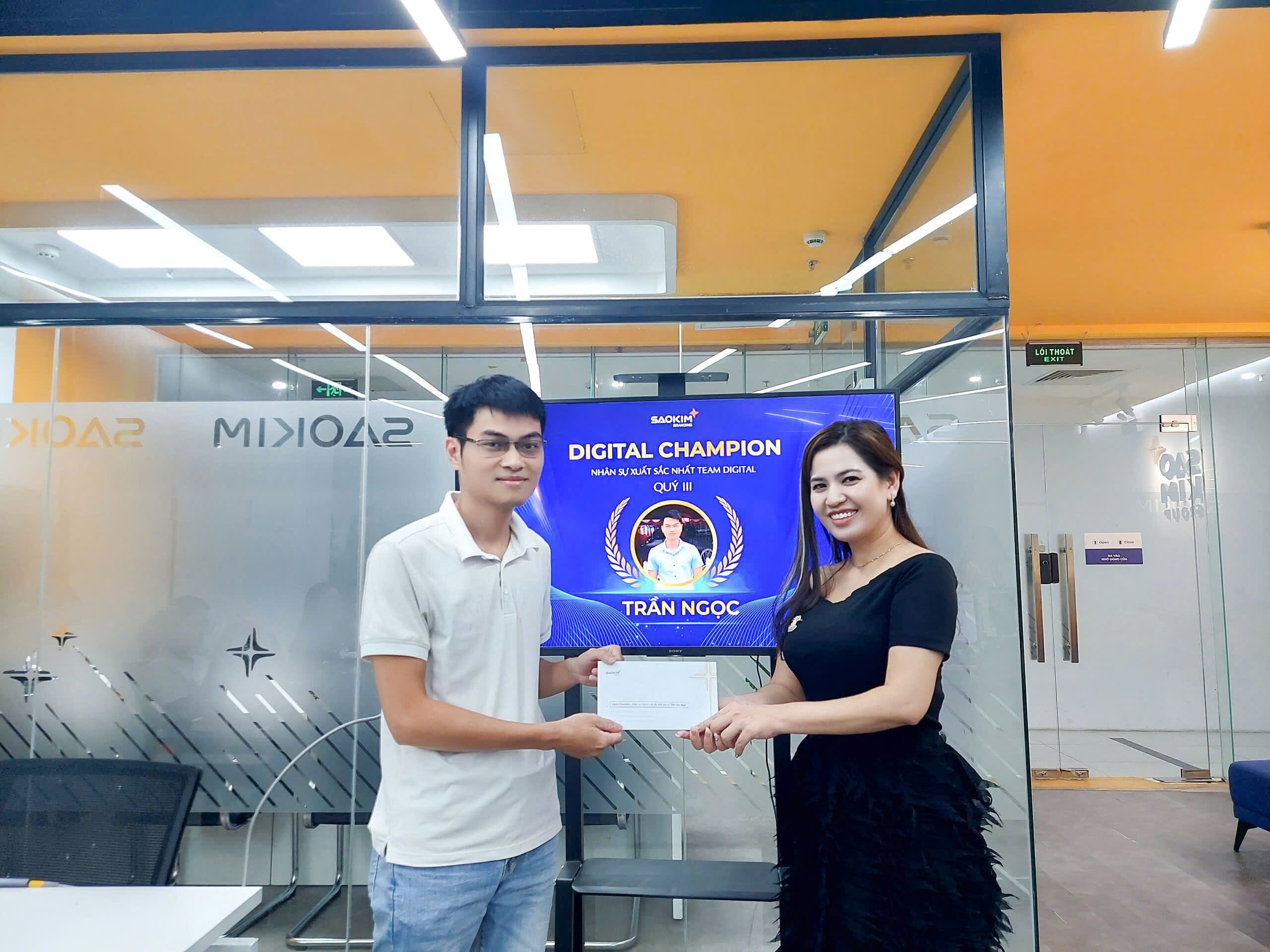 Bạn Trần Ngọc giành giải Digital Champion