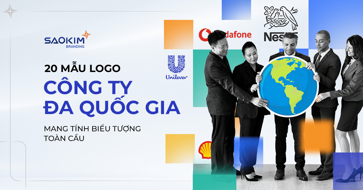20 mẫu logo công ty đa quốc gia mang tính biểu tượng toàn cầu