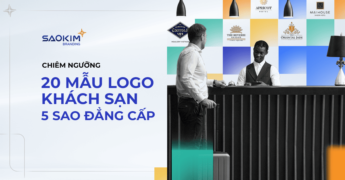 20 mẫu logo khách sạn 5 sao đẳng cấp