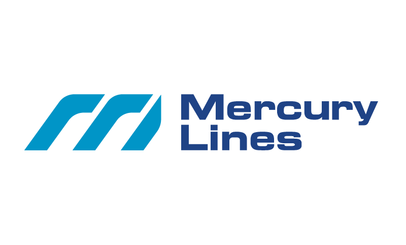 Logo Mercury Lines - Khách hàng của Sao Kim Branding