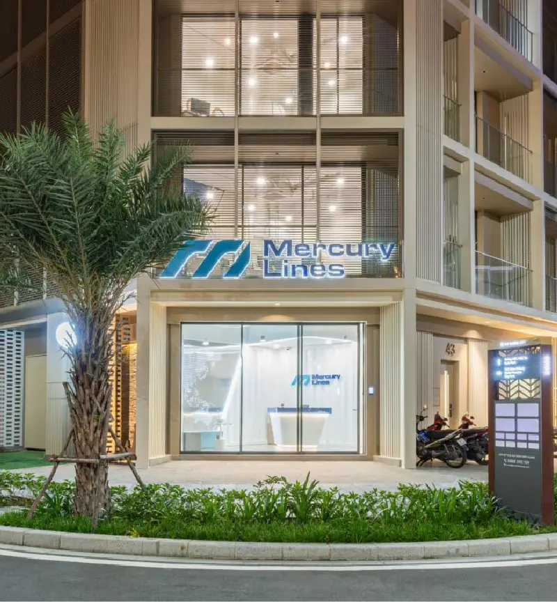 Dự án thiết kế thương hiệu Mercury Lines của Sao Kim Branding