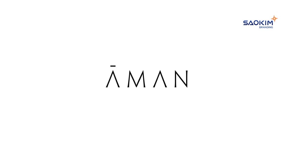 Mẫu logo resort Aman
