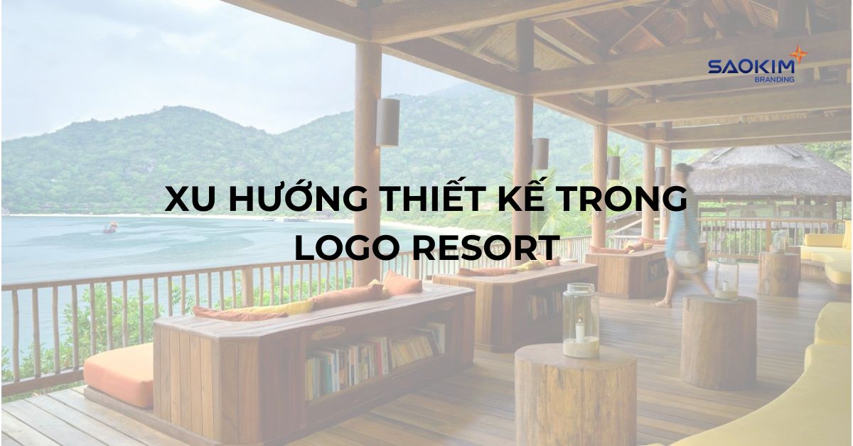 xu hướng thiết kế trong logo resort