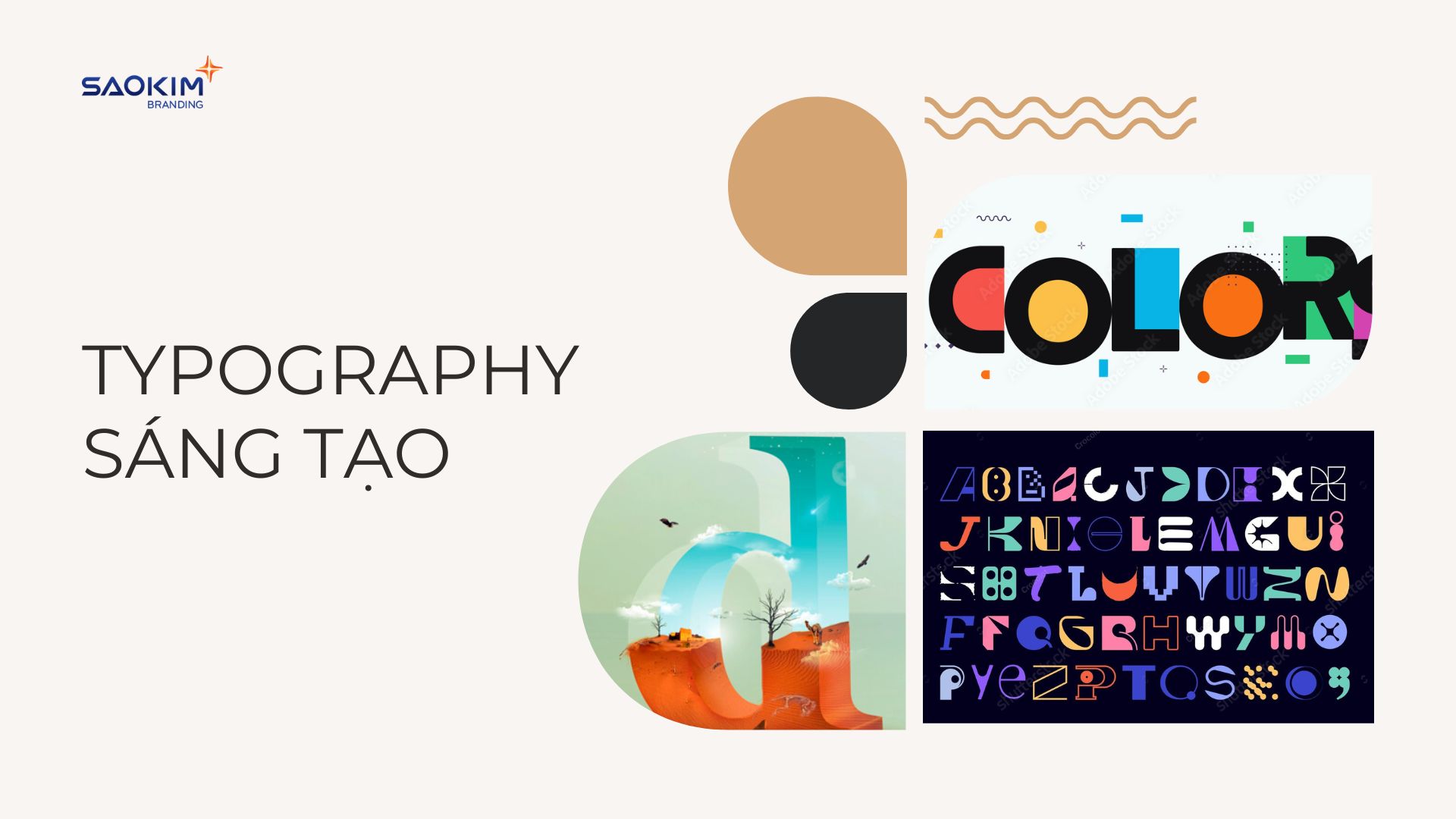 xu hướng thiết kế typography