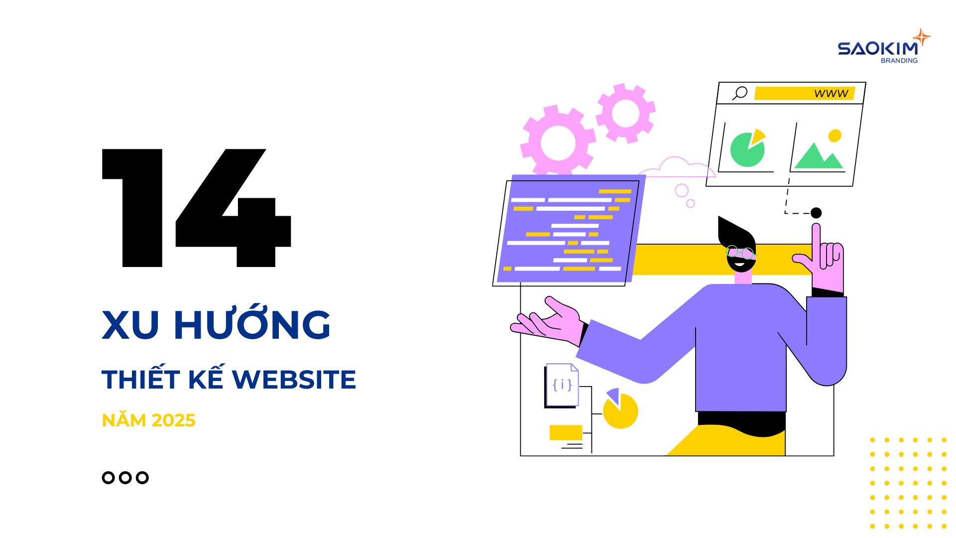 14 xu hướng thiết kế website 2025