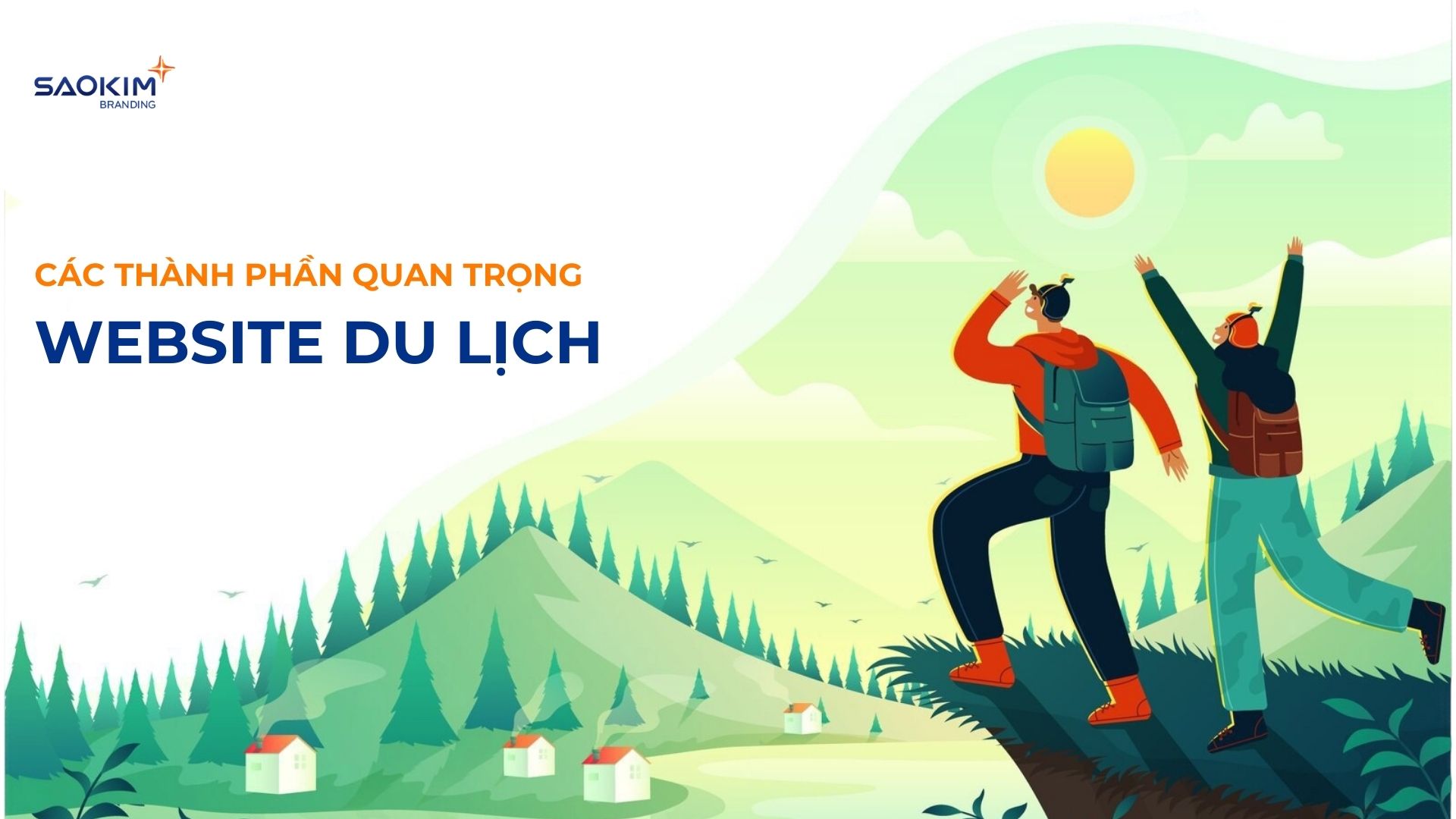 Các thành phần quan trọng trong website du lịch