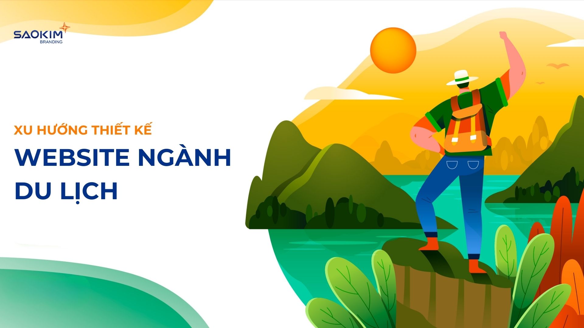 xu hướng thiết kế website ngành du lịch