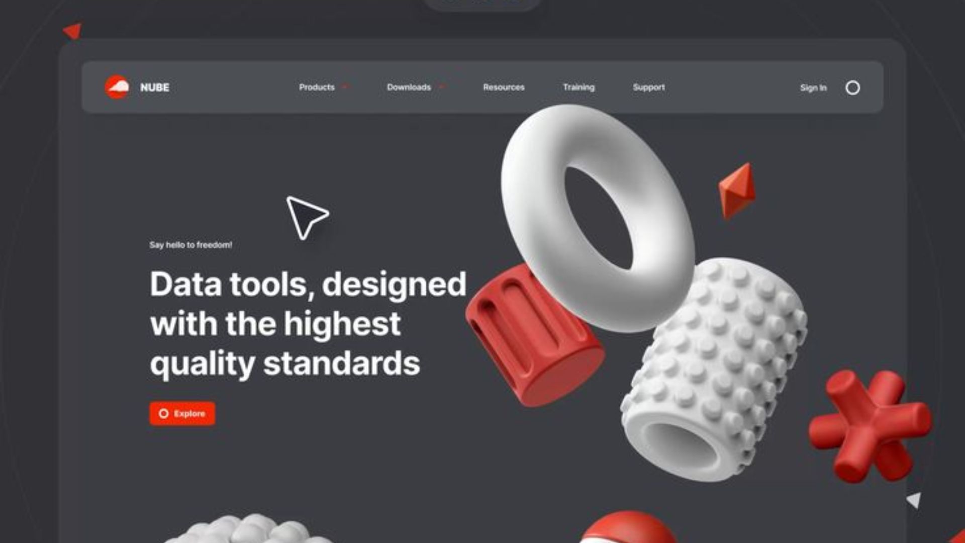 Xu hướng thiết kế website sử dụng yếu tố 3D (1)