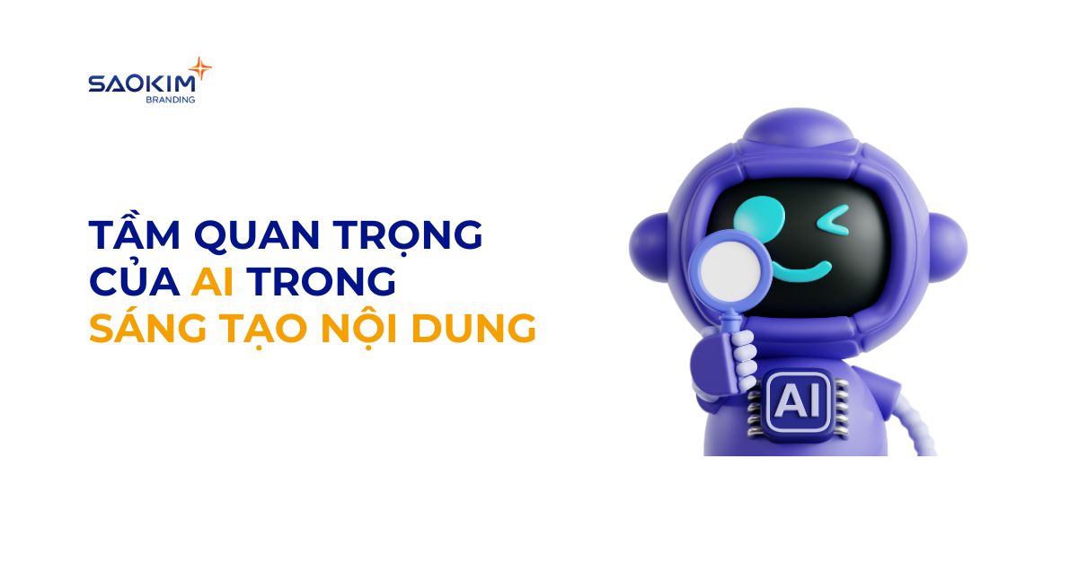 Tầm quan trọng của AI trong sáng tạo nội dung