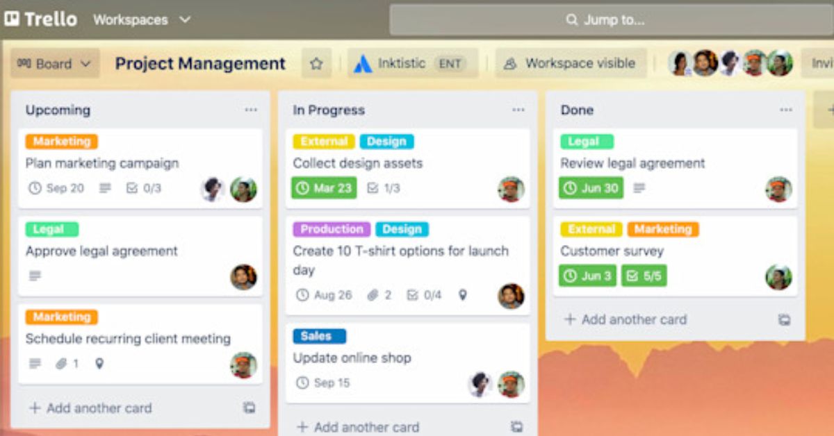 công cụ hỗ trợ đắc lực cho Brand Manager Trello