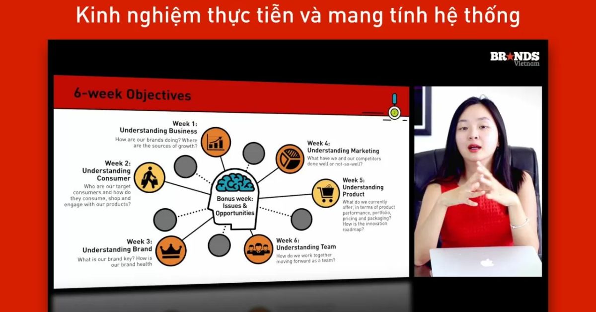 Bộ khóa học The first 6 weeks: 6 tuần đầu tiên của Brand Manager