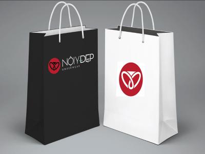Thiết kế logo và vật phẩm quảng cáo thời trang NỘI Y ĐẸP
