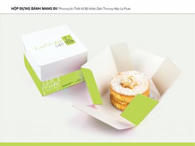 Dự án thiết kế nhận diện thương hiệu chuỗi cửa hàng café – nước trái cây La Fruta