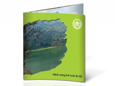 Thiết kế ấn phẩm quảng bá về khu vực Hồ Ba Bể