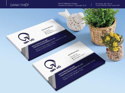 Thiết kế bộ nhận diện thương hiệu Gia Võ