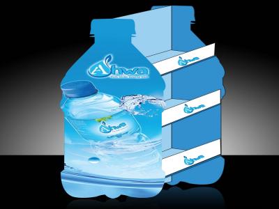 Sáng tạo tên thương hiệu và thiết kế logo nước tinh khiết Ahwa