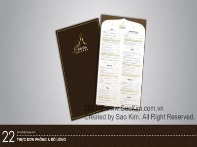 Thiết kế nhận diện thương hiệu khách sạn 4* ALASKA HOTEL