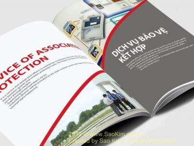 Thiết kế profile cho công ty Bảo Vệ Hoàng Gia