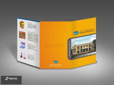 Thiết kế Brochure cho Viện Thuốc phóng Thuốc nổ
