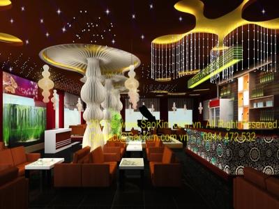 Thiết kế không gian cafe sân vườn và văn phòng