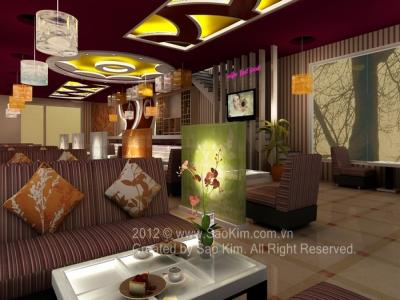 Thiết kế nội thất cafe tại Hải Phòng