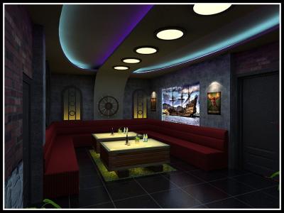 Thiết kế quán bar karaoke New Feeling