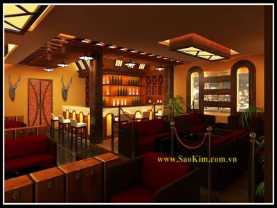 Thiết kế quán bar karaoke New Feeling