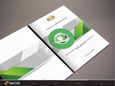 Thiết kế báo cáo thường niên Công ty cổ phần Nhựa Thiếu Niên Tiền Phong