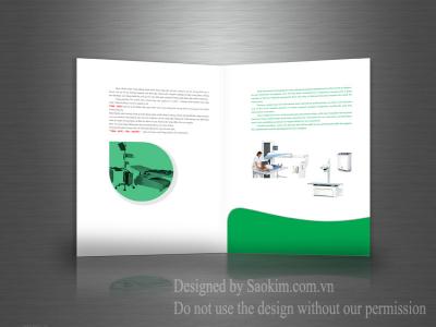 Thiêt kế nhận diện thương hiệu thiết bị y tế Đức Tín