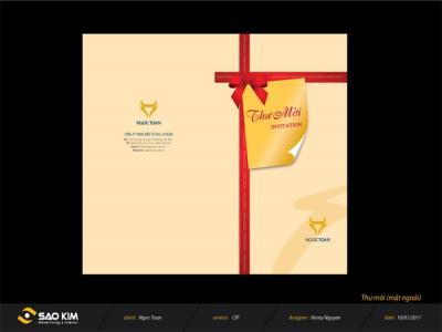 Thiết kế thương hiệu vàng Ngọc Toàn