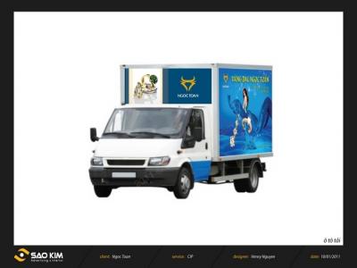 Thiết kế thương hiệu vàng Ngọc Toàn