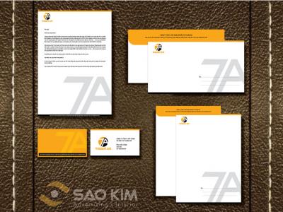 Thiết kế logo và nhận diện thương hiệu công ty xây dựng Thuận An