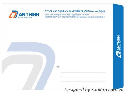 Thiết kế nhận diện thương hiệu công ty xây dựng An Thịnh