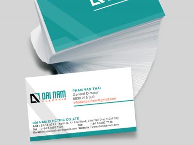 Thiết kế nhận diện thương hiệu công ty Điện Đại Nam