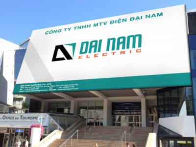 Thiết kế nhận diện thương hiệu công ty Điện Đại Nam