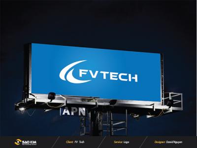 Thiết kế logo thương hiệu FV Tech
