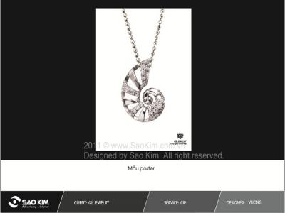 Thiết kế thương hiệu thời trang GL Jewelry