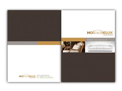 Thiết kế logo và hệ thống nhận diện thương hiệu nội thất HomeLux