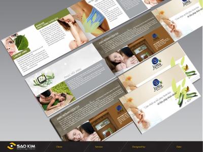 Thiết kế ấn phẩm quảng cáo Jamu Mommy Center
