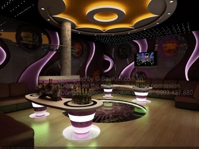 Thiết kế và thi công phòng karaoke VIP